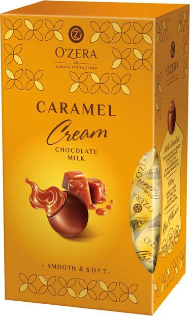 Конфеты шоколадные OZera Caramel Cream (Карамель-крем) 200 гр #1