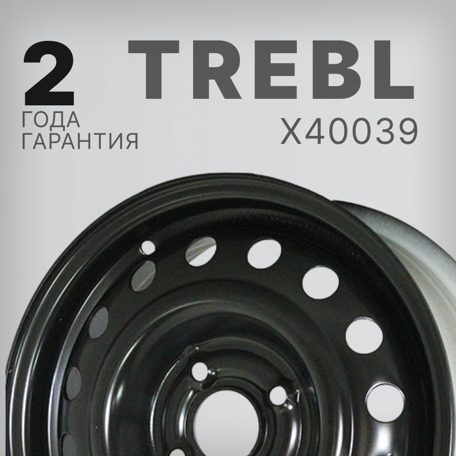 Trebl X40039 Колесный диск Литой 15x5.5" PCD4х100 ET45 D54.1 #1