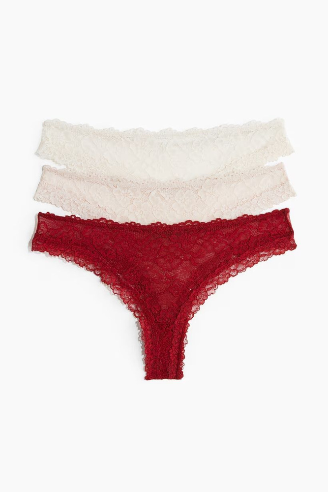 Комплект трусов бразильяна H&M Ladies Briefs, 3 шт #1