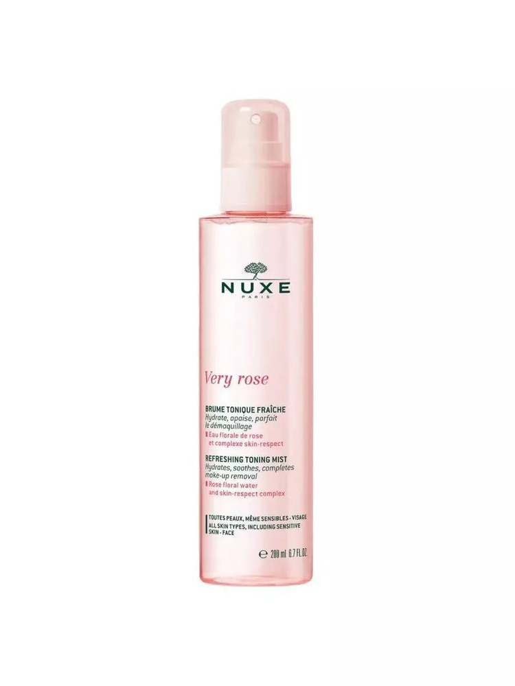 NUXE Very Rose Освежающий тоник для лица, 200 мл #1