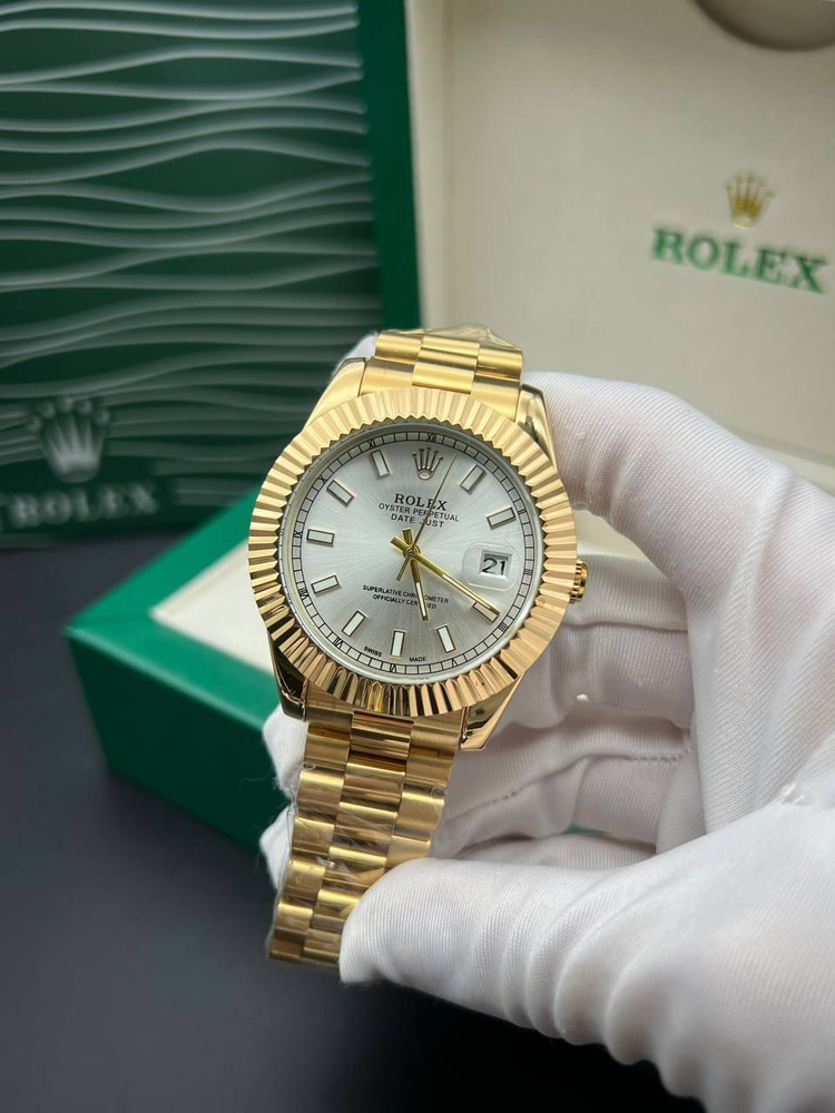 Наручные кварцевые часы ROLEX #1