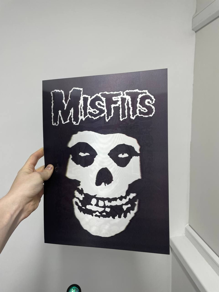 3D Постер на стену - Рок группа "Misfits" (3 в 1), Плакаты VARIOKI #1