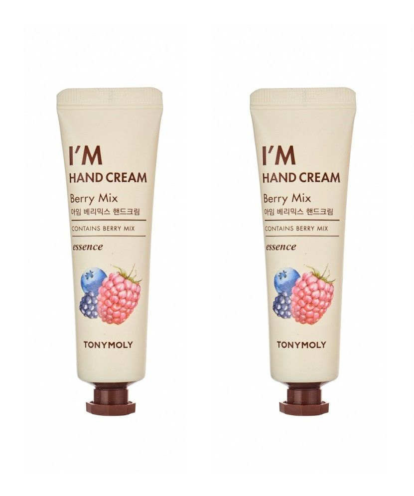 Tonymoly Увлажняющий крем для рук I'm Hand Cream Berry Mix, с экстрактами ягод, 30 мл, 2 шт  #1