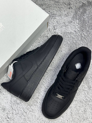 Air force one noir mate sale