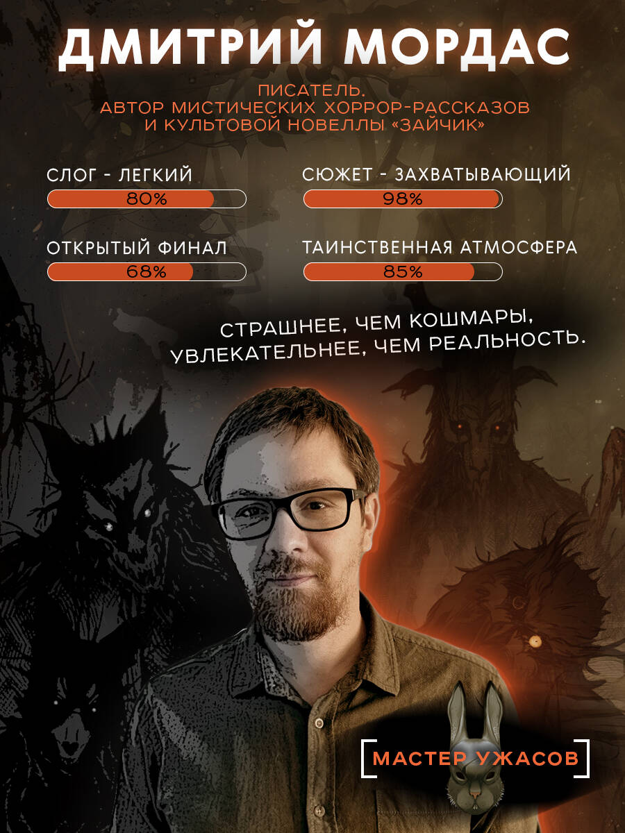 Зайчик 2. Комикс. Том 2. Зов из темноты. Хоррор и мистика | Tiny Bunny 2. Comic. Volume 2. Call from the Dark. Horror and Mysticism - Ozon image 6