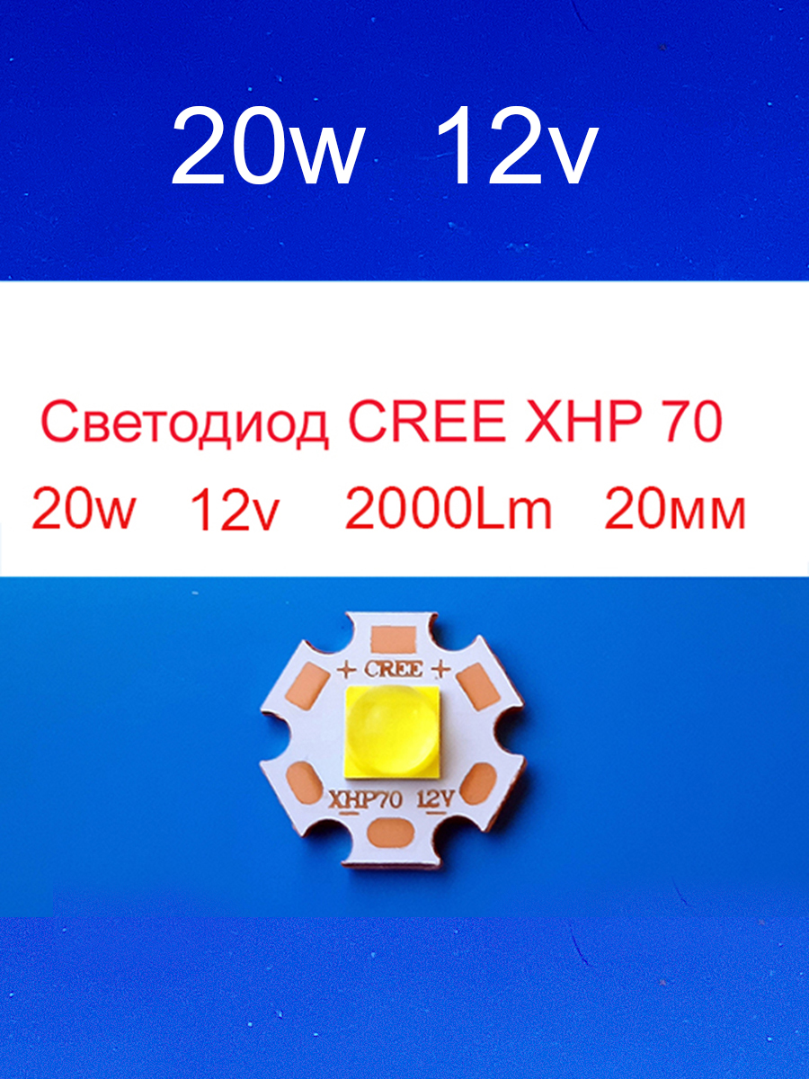 Светодиодныймодуль20Вт,IP30,Холодныйбелый,1шт