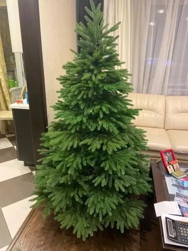 ЕлкаискусственнаяЛитая+ПВХ180см