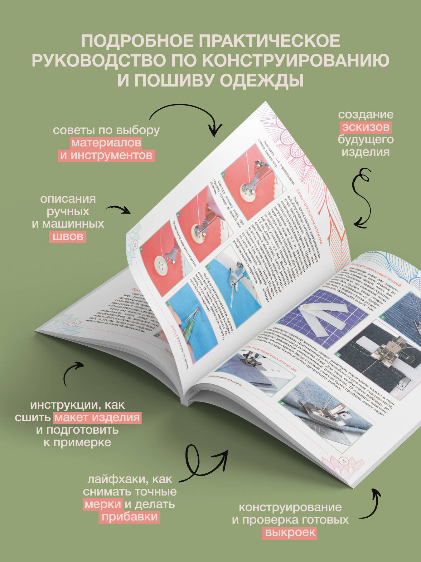 Швейная азбука. От стежка к шедевру | The Sewing Alphabet: From Stitch to Masterpiece - Ozon image 1