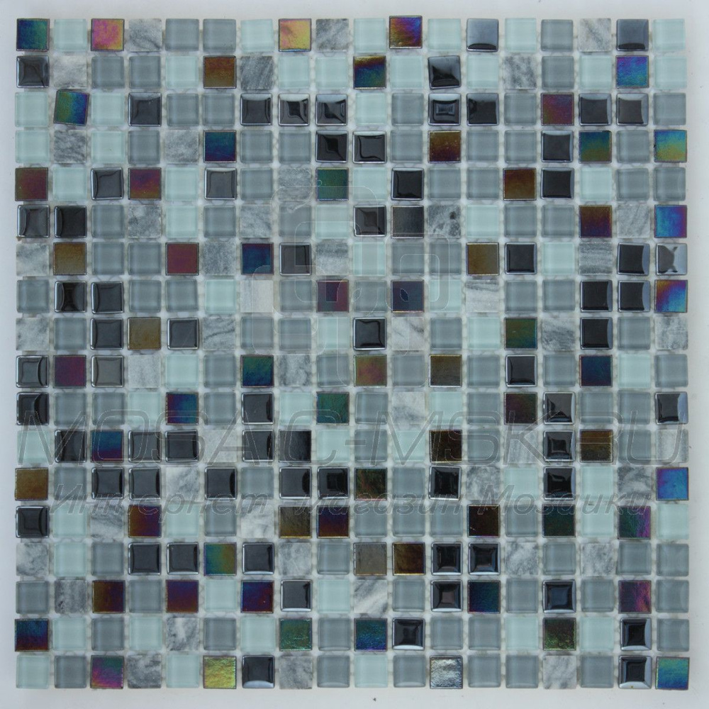Гранит Холл Плитка мозаика 30 см x 30 см, размер чипа: 15x15 мм  #1