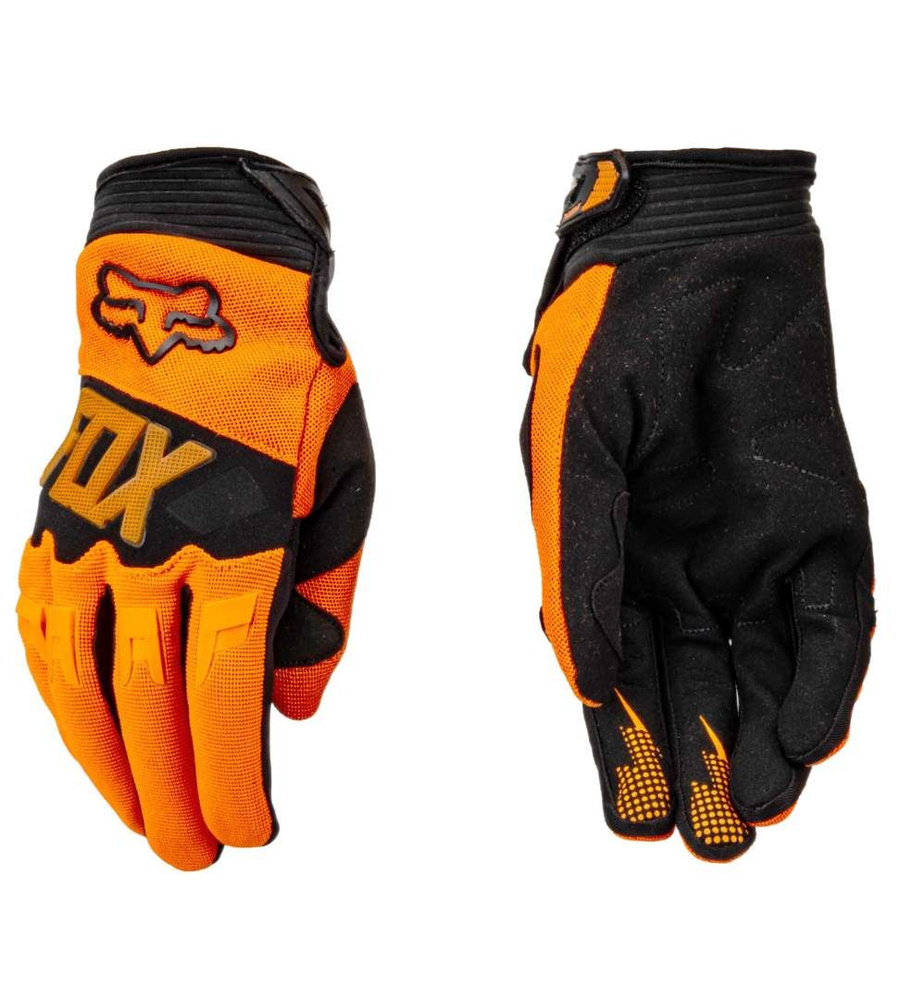 FOX Мотоперчатки, размер: XL, цвет: оранжевый #1