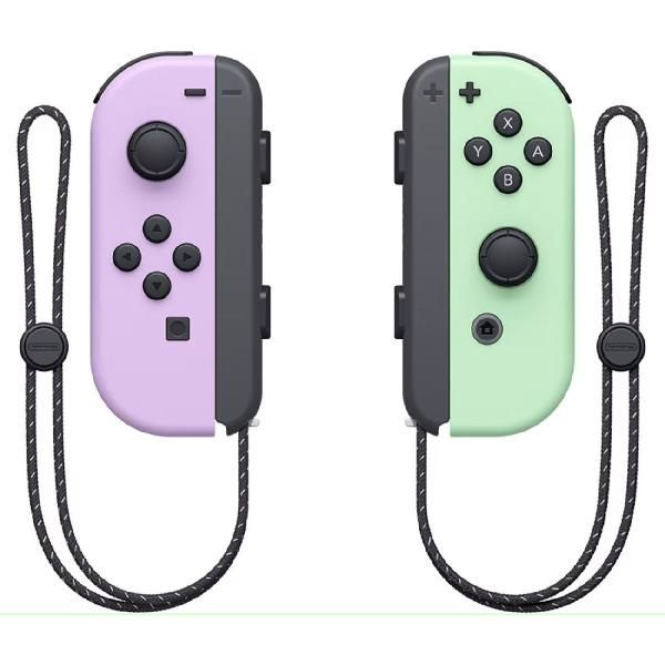 Nintendo Геймпад Switch Joy-Con Pastel Purple/Green, зеленый, сиреневый #1