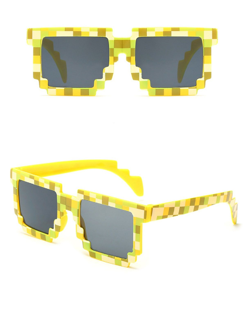Пиксельные очки. Очки для праздника, для фотосессии #1