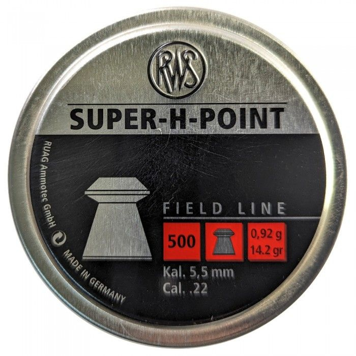 Пули для пневматики RWS Super-H-Point 5, 5мм 0, 92гр (500шт) #1