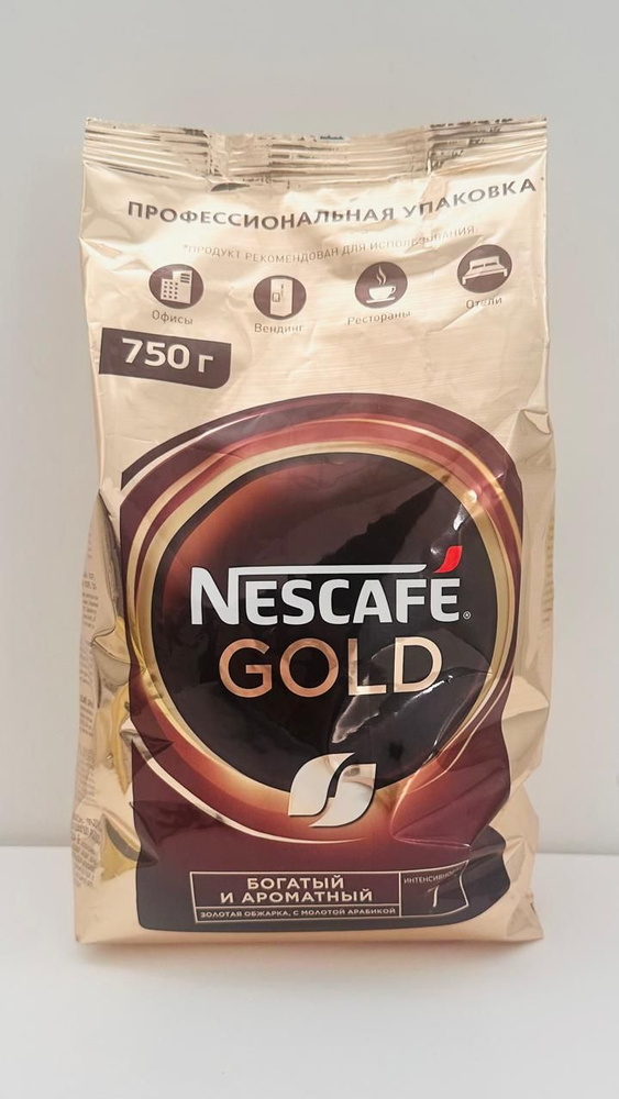 Кофе растворимый Nescafe Gold, 750 г #1