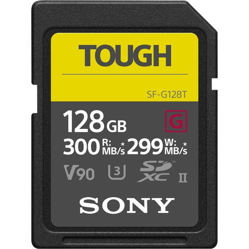 Sony Карта памяти Tough 128 ГБ  (`) #1