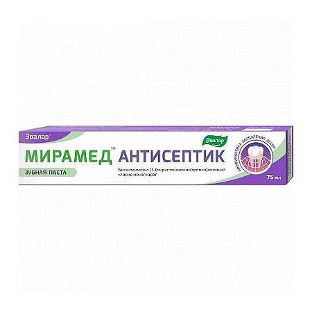 МИРАМЕД АНТИСЕПТИК зубная паста 75мл #1