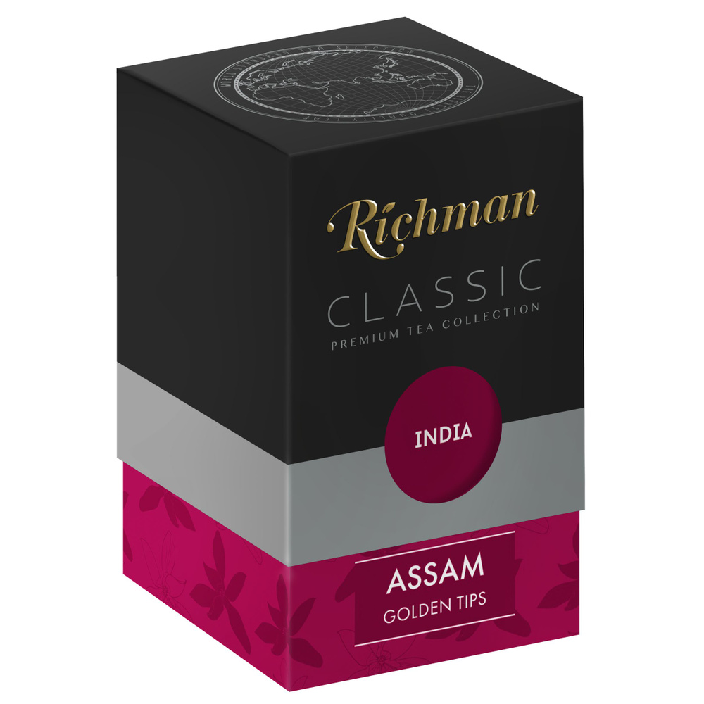 Чай Richman черный индийский листовой, АССАМ, 100г #1