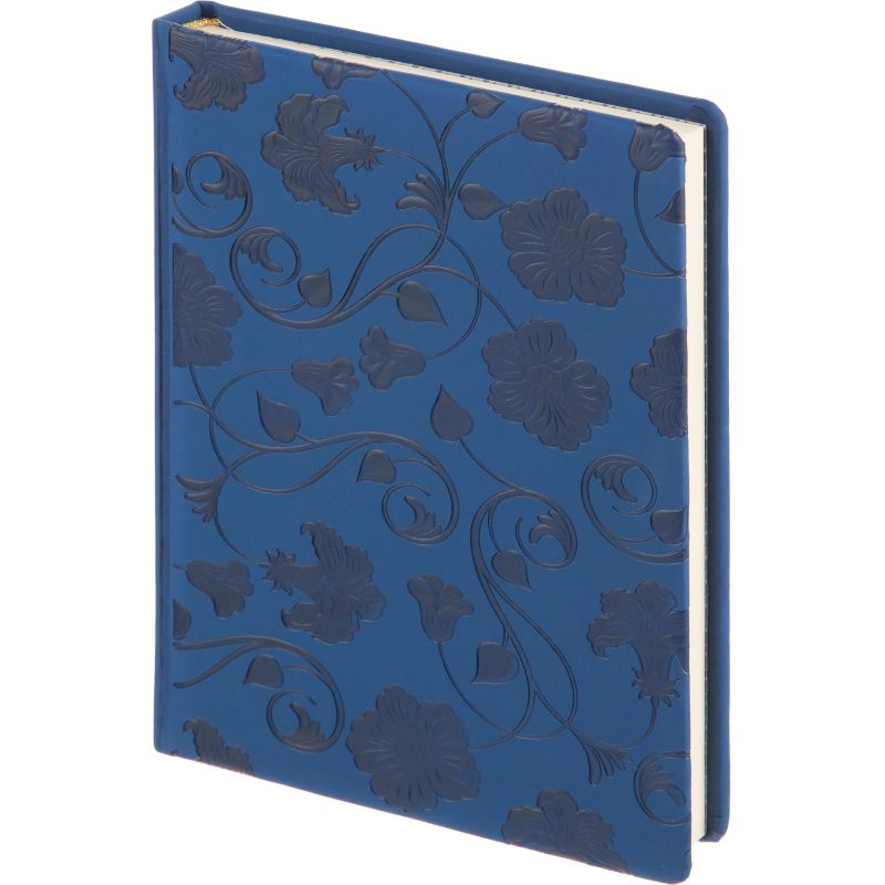 Ежедневник Attache Selection недатированный Campanula, А5, 160 листов, синий  #1
