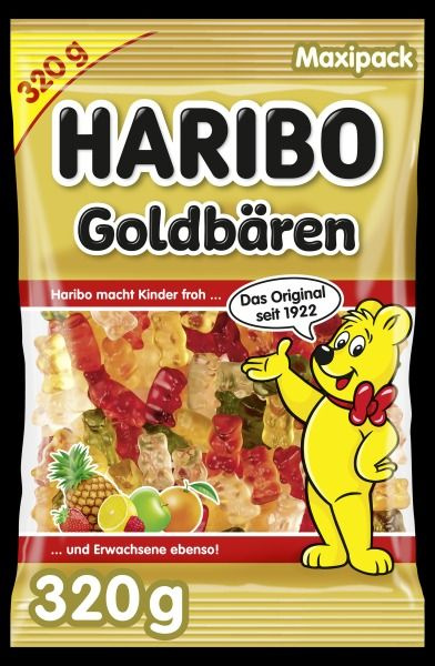 Мармелад жевательный Haribo Goldbaren, 2шт x 320г #1