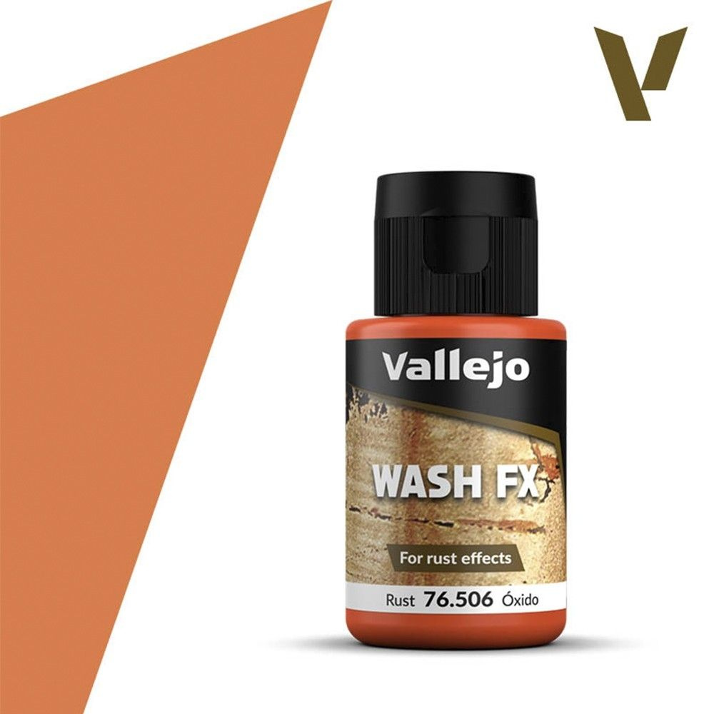 Тонирующая жидкость Vallejo, серия "Model Wash", цвет 76.506 Rust #1