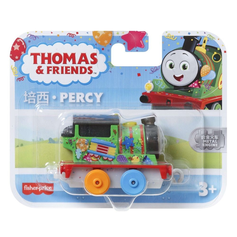 HMC34 Паровозик Thomas & Friends металлический герои мультфильмов Томас и его друзья Percy  #1