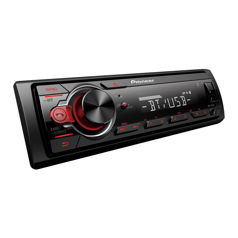 Автомагнитола Pioneer MVH-S215BT 1DIN 4x50Вт RDS #1