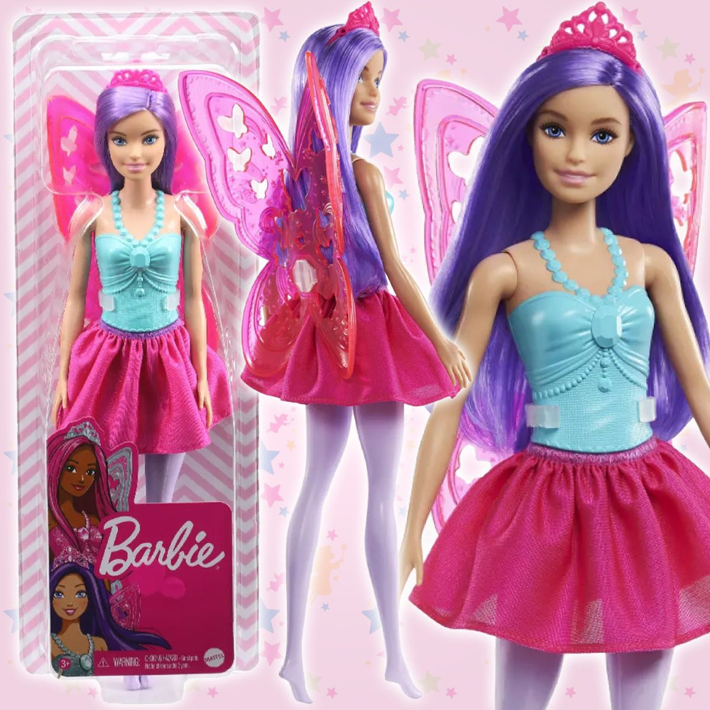 Кукла Барби Дримтопия Фея с сиреневыми волосами Dreamtopia #1