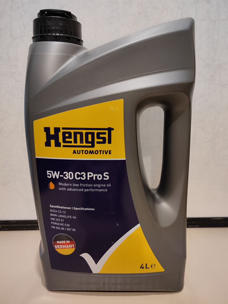 Hengst hengst 5w-30 c3 pro s   5W-30 Масло моторное, Синтетическое, 4 л #1