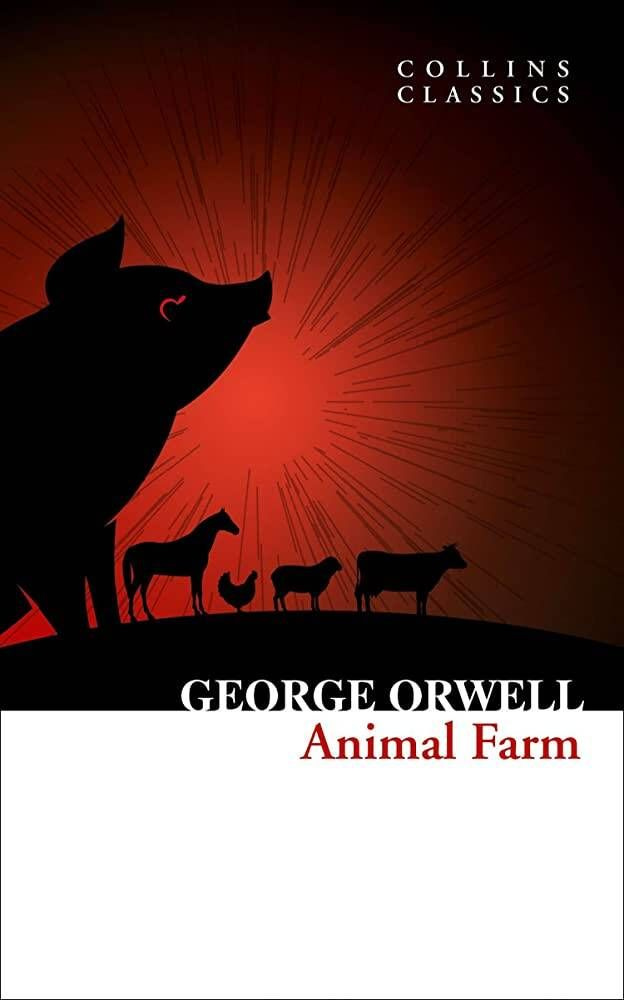 Animal farm (George Orwell) Скотный двор (Джордж Оруэлл) /Книги на английском языке  #1