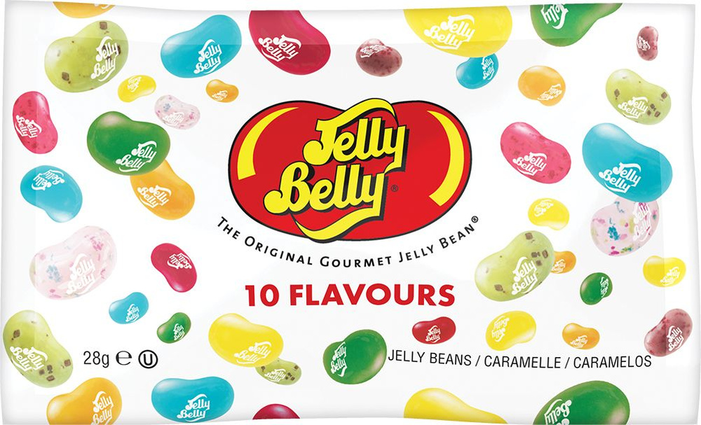 Драже жевательное "Ассорти 10 вкусов" 28гр Jelly Belly #1