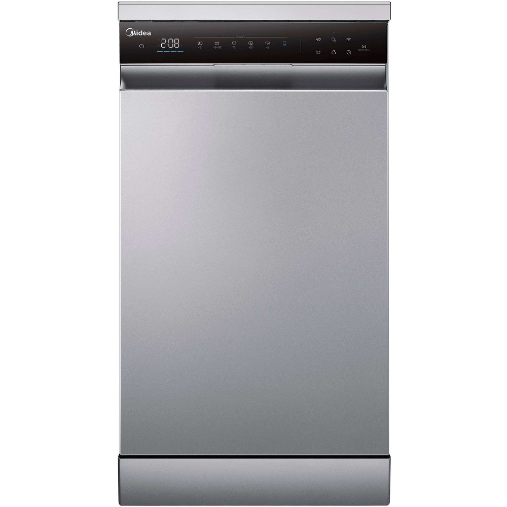 Посудомоечная машина Midea MFD45S350Si серебристый (узкая) #1
