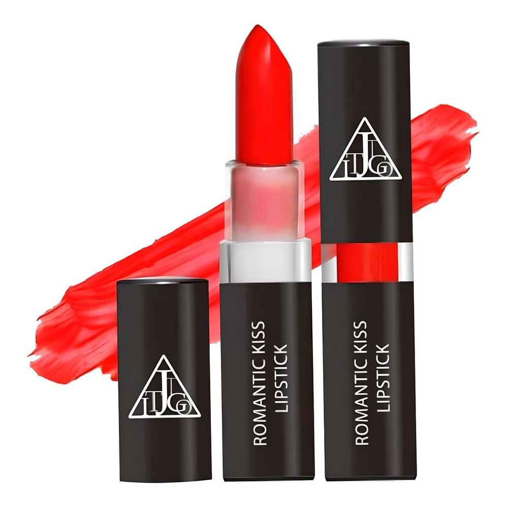Jigott Кремовая помада для губ / Romantic Kiss Lipstick 09, Sexy Red, 3,5 г #1
