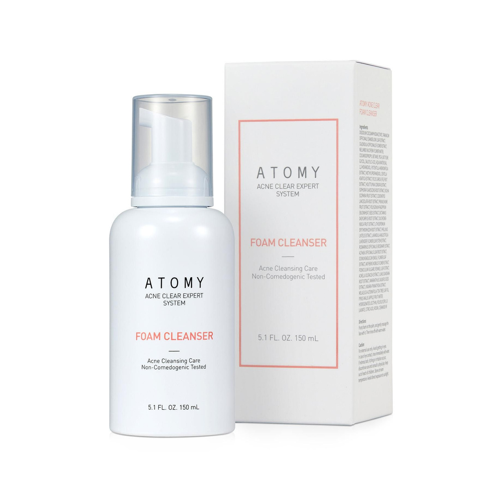 Пенка Для Умывания Atomy Acne Clear Expert System, 150 ml #1