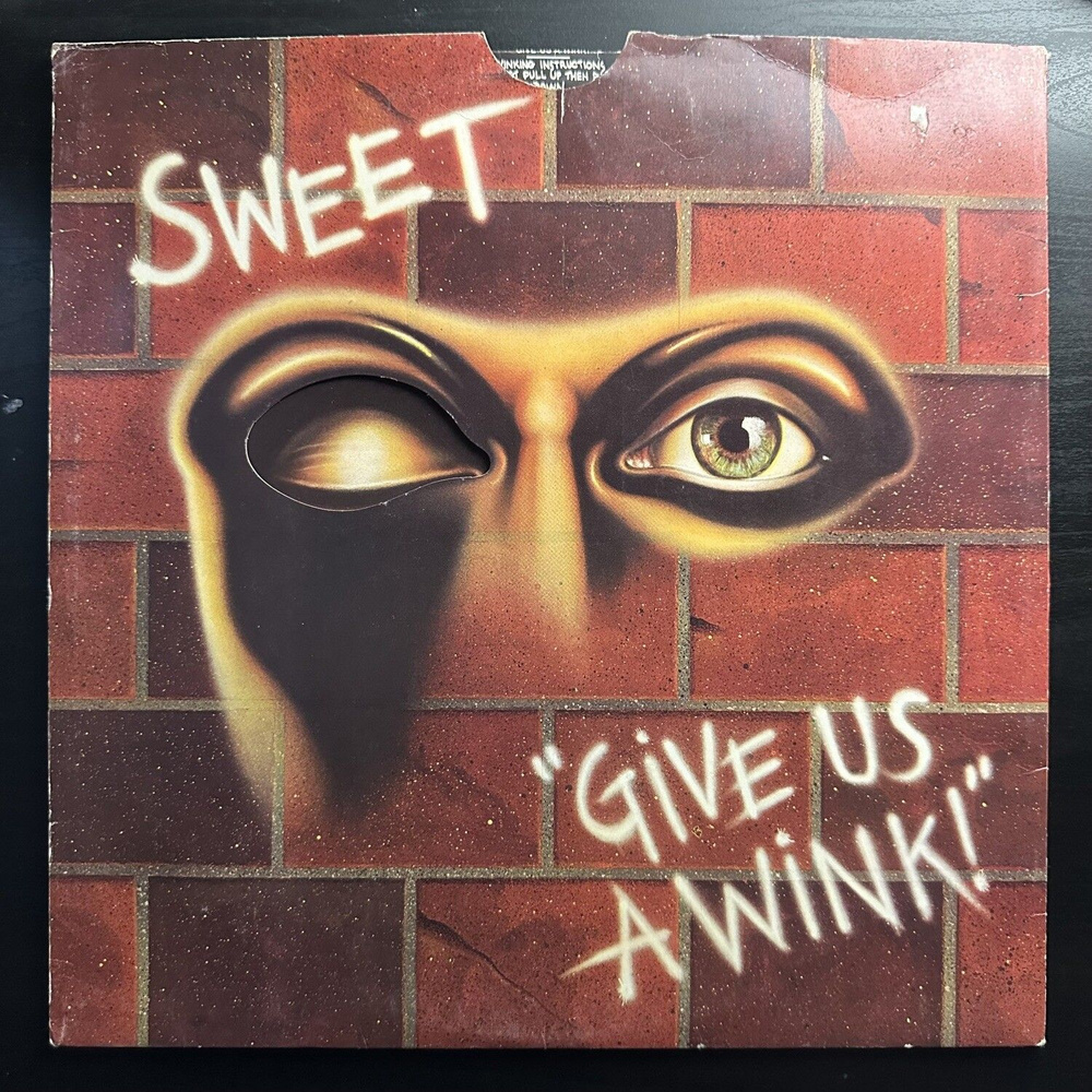 Виниловая пластинка Sweet Give Us A Wink (Англия 1976г.) #1