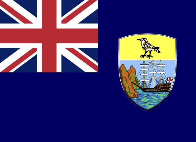 Флаг Острова Святой Елены, Вознесения и Тристан-да-кунья 40х60 см  #1