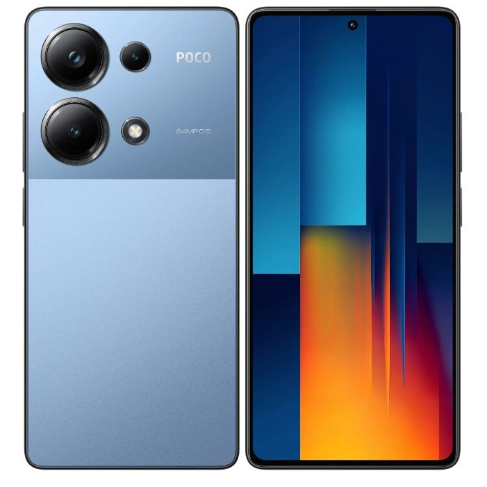 Poco Смартфон M6 Pro 8/256 ГБ, синий #1