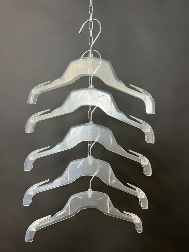 Вешалка-плечи Nike детские Top Hanger Clear (5 шт.) #1