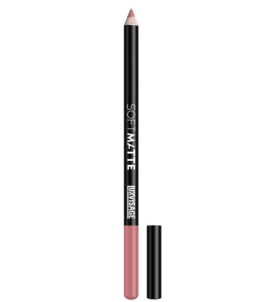 ЛюксВизаж / LuxVisage - Карандаш для губ Soft Matte тон 604 Pink #1