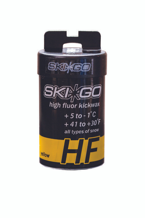 Фторовая мазь держания Ski-Go HF Kickwax желтая, 45г #1