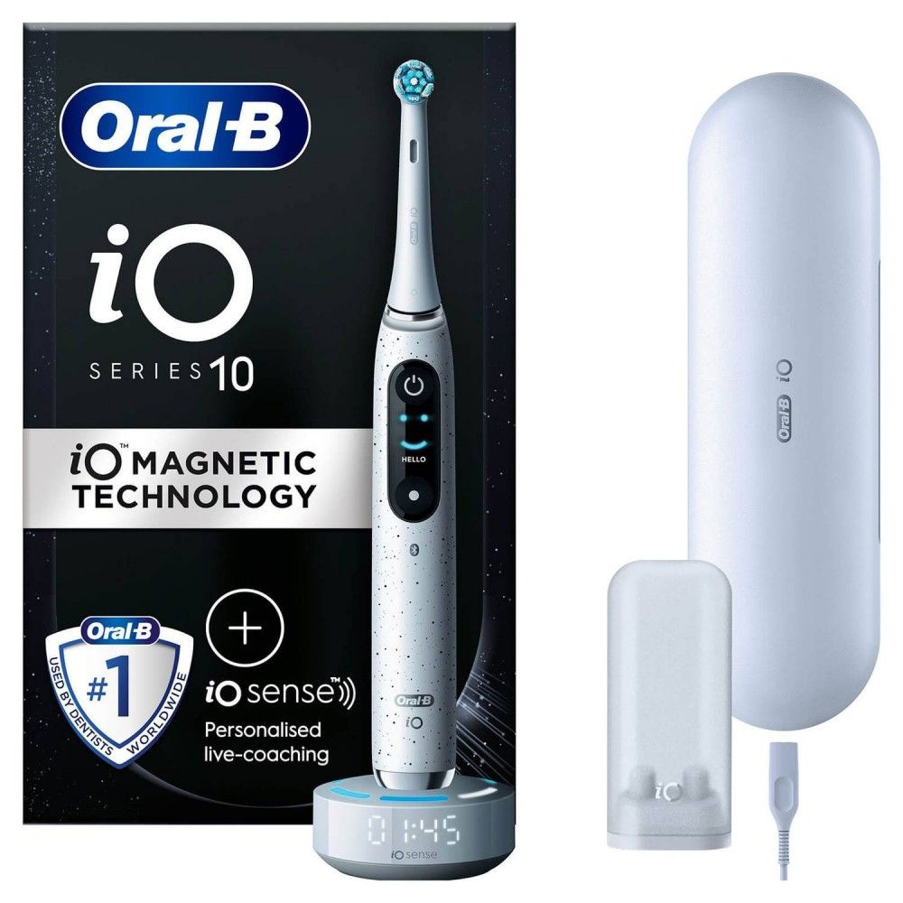 Электрическая зубная щетка Oral-B IO Series 10, белый #1