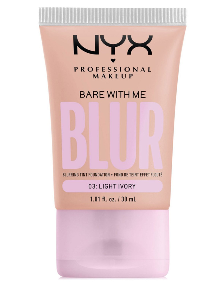 Тональный крем NYX Professional Makeup Foundation Bare With Me Blur Tint 03 Fair #1