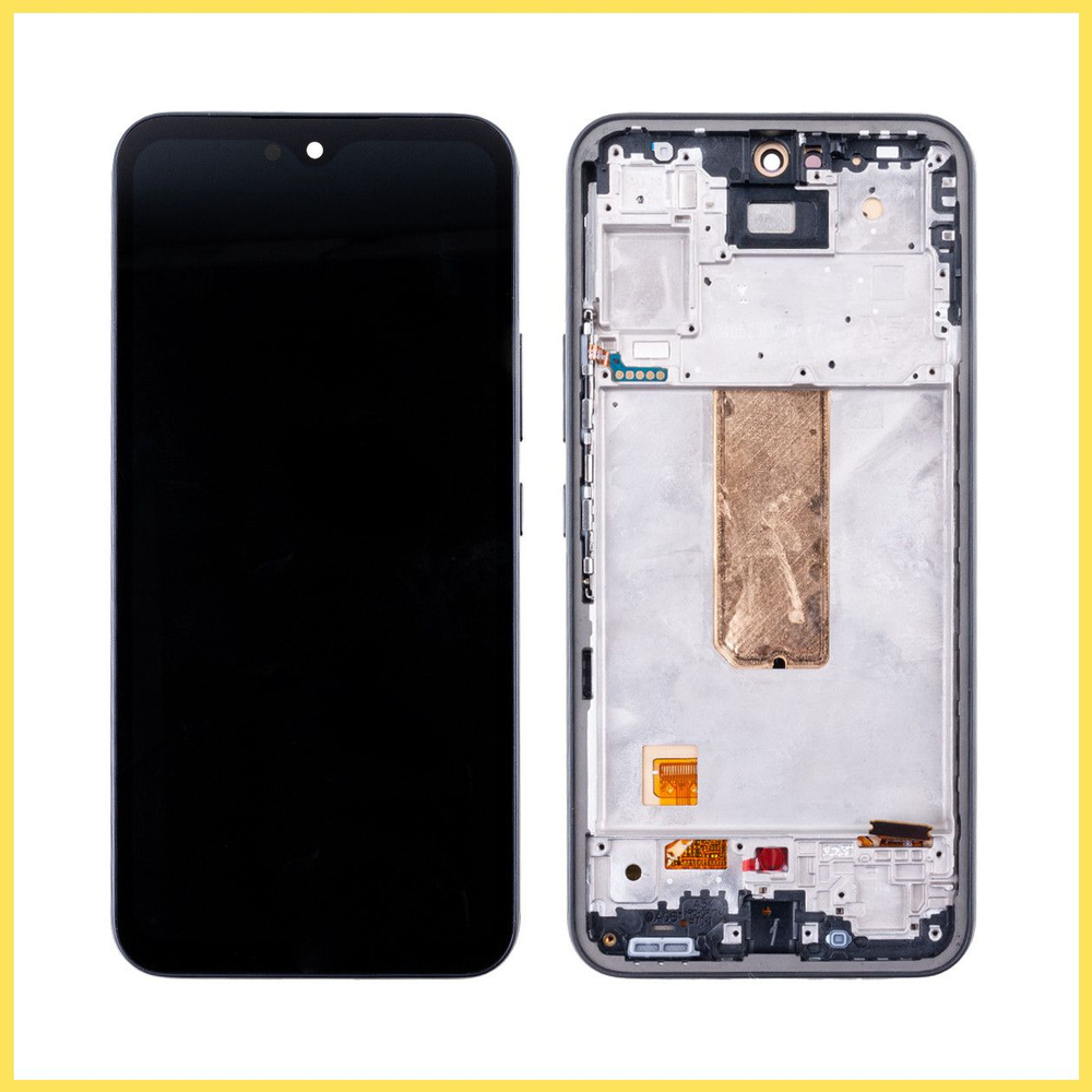 Дисплей (экран) для Samsung Galaxy A54 5G A546E модуль с рамкой Черный - (OLED)  #1
