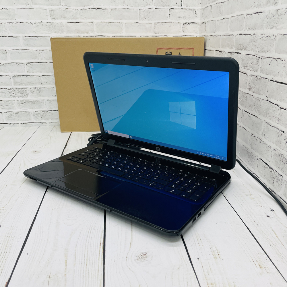 HP 15-d053SR, Intel Pentium N3510, Intel HD Ноутбук 15.6", RAM 4 ГБ, HDD 500 ГБ, Windows Pro, Русская #1