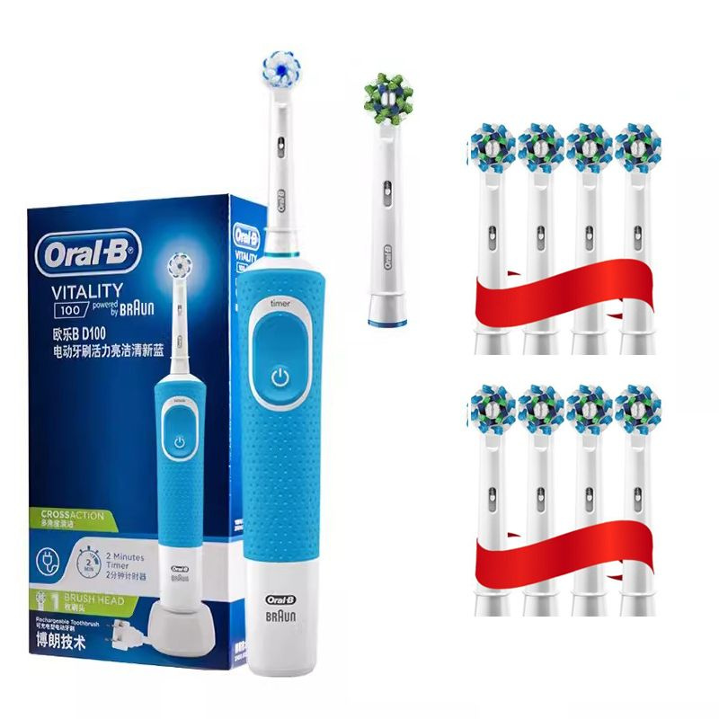 Oral-B Электрическая зубная щетка D100, синий #1