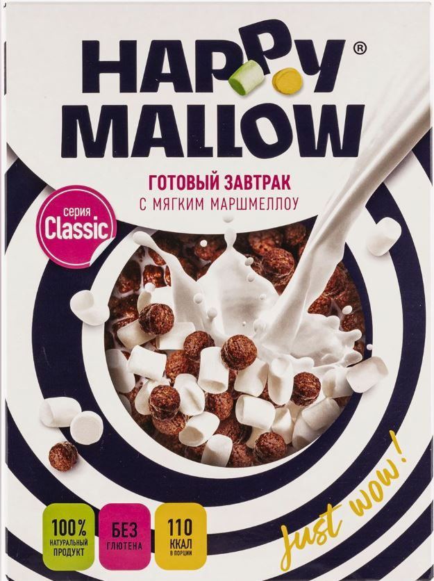 Сухой завтрак Happy Mallow с мягким маршмеллоу 240 г #1