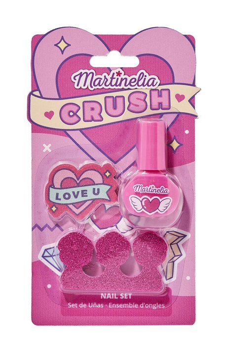 Набор детской косметики для ногтей Crush Nail Set Pink #1