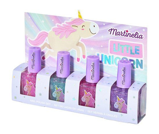 Набор детских лаков для ногтей Little Unicorn Nail Polish Set #1