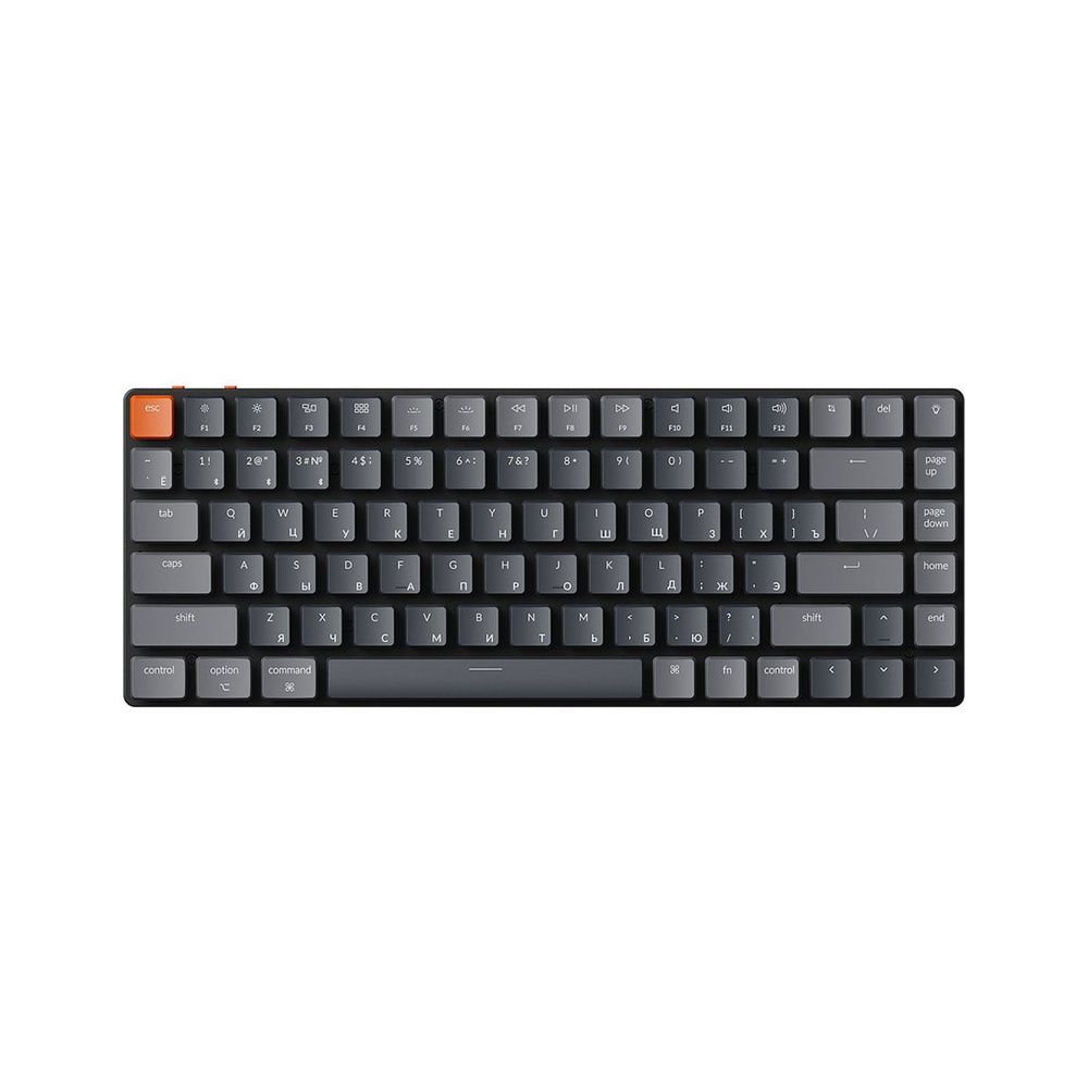 Keychron Клавиатура беспроводная Keychron K3 K3-E1 Red Switch, (Keychron Optical Red), Русская раскладка, #1