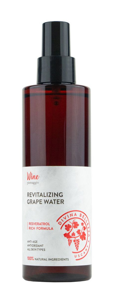 Оживляющая виноградная вода для лица на основе красного вина Revitalizing Grape Water, 200 мл  #1