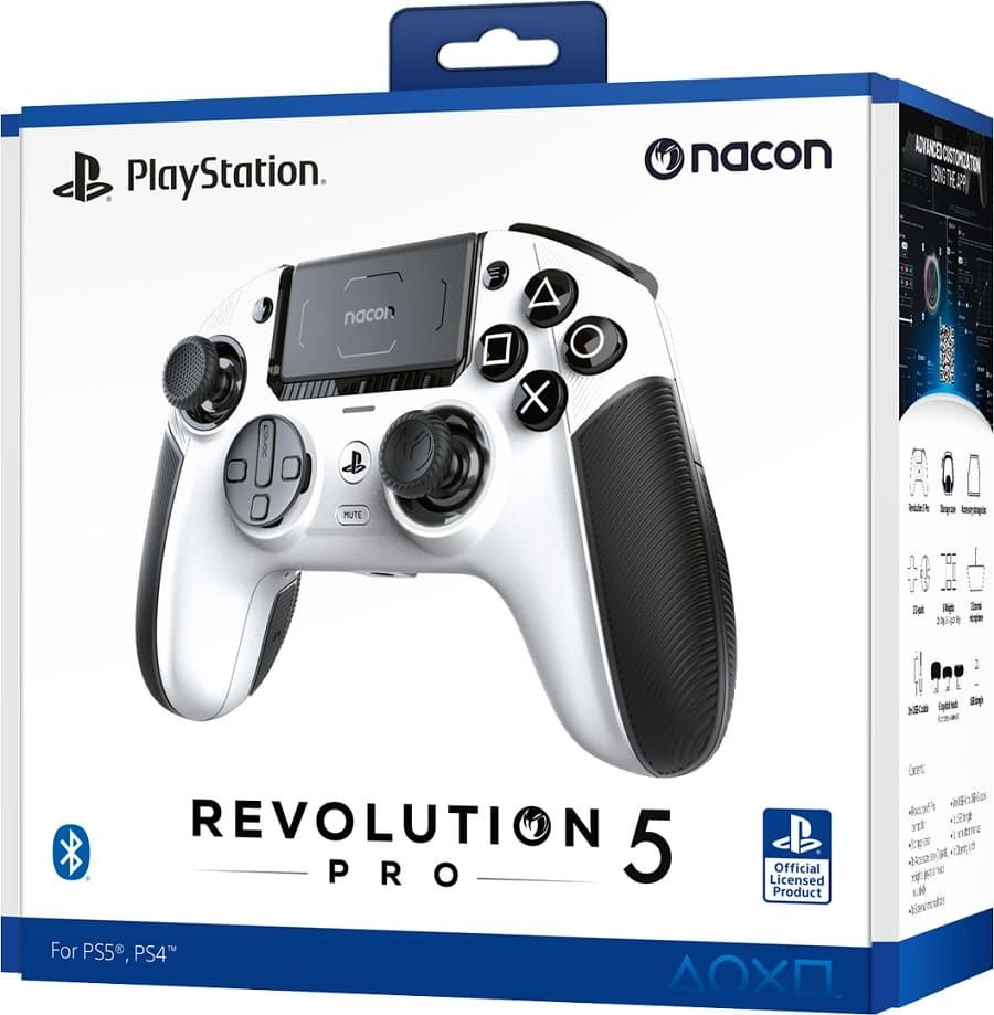 Беспроводной геймпад Nacon Revolution 5 Pro White PS5 #1